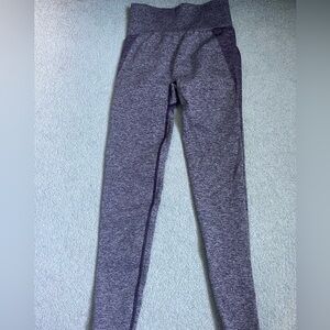 Purple gymshark leggings size small